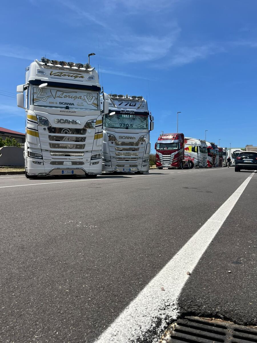 Gli ultimi Scania arrivati nella flotta Loriga Srl